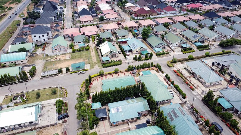 Aerial view of Patnasonic Estate, Mbora, Phase 1
